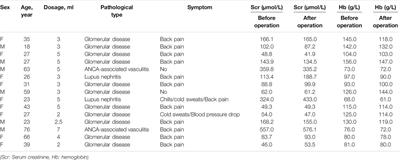 Ultrasound-Guided Lauromacrogol Injection for the Treatment of Active Bleeding After Renal Biopsy